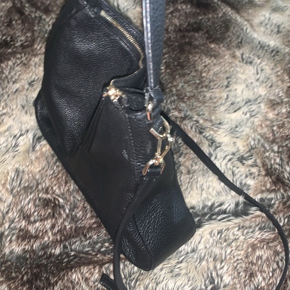 Kate Spade Black Pebbled Leather Shoulder/Crossbody Bag - Picture 4 of 15